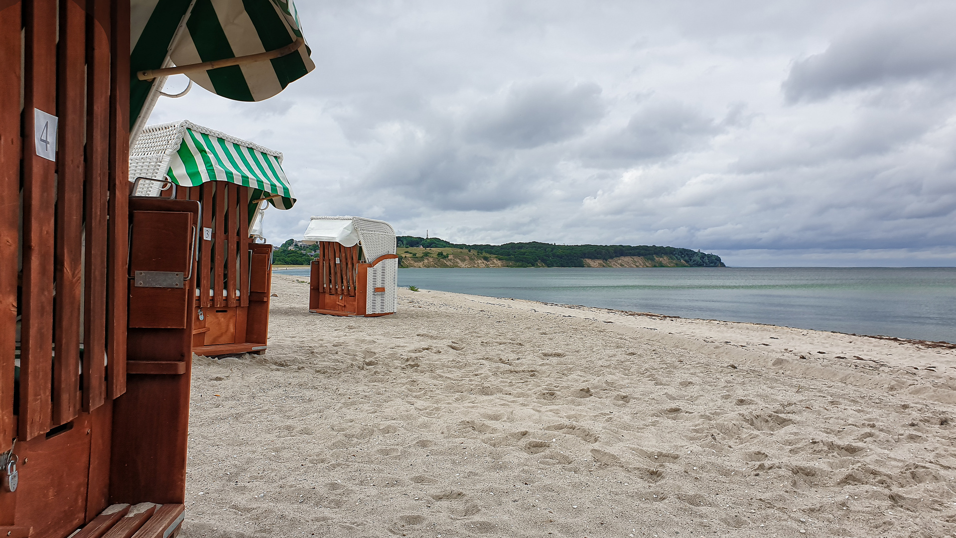 Wolkenland am Südstrand