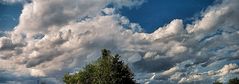 Wolkenlandschaft über der Eifel