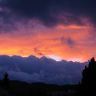 Wolkenlawine in der Sonnenglut