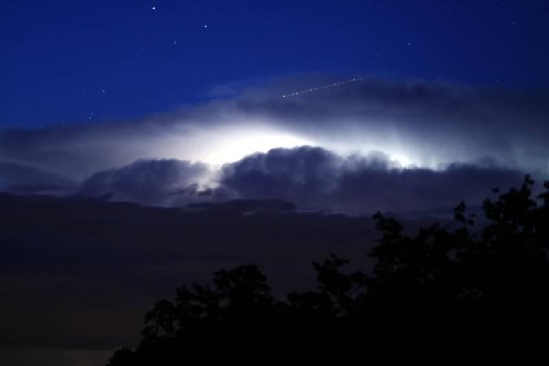 Wolkenleuchten