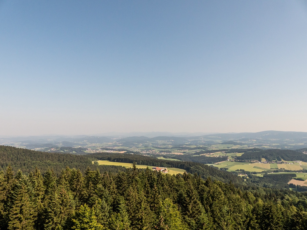 Wolkenloser Ausblick