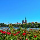 Wolkenloser Himmel über der Hanstadt Stralsund - die Perle Vorpommerns...