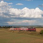 Wolkenlotto mit altrotem Gewinner