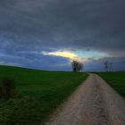 Wolkenlücke am Horizont