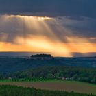 Wolkenlücke nach einen Gewitter