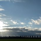 Wolkenlücke über Hohenbrunn bei München