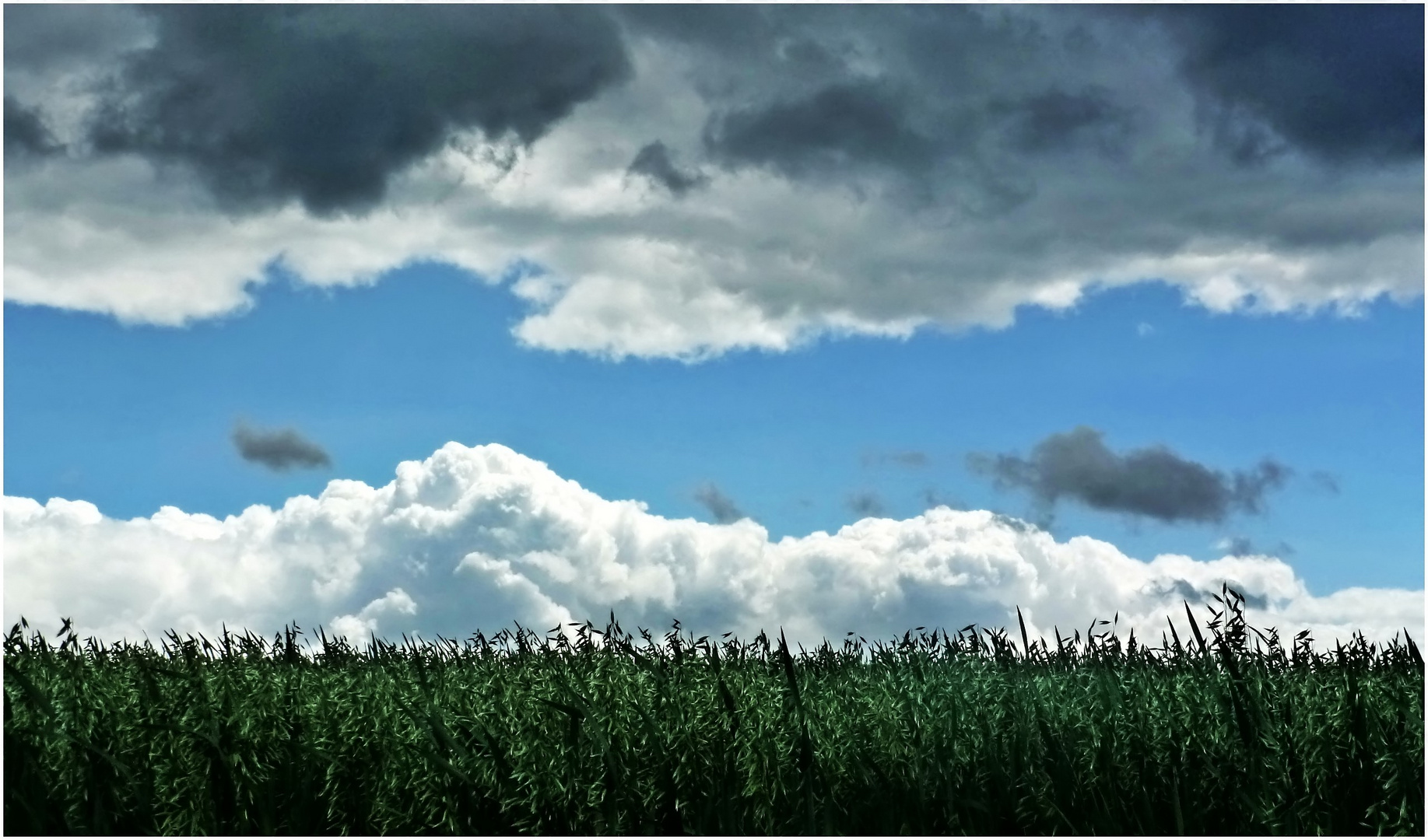 Wolkenlücken ...