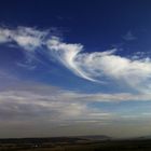 Wolkenmalerei über dem Weserbergland