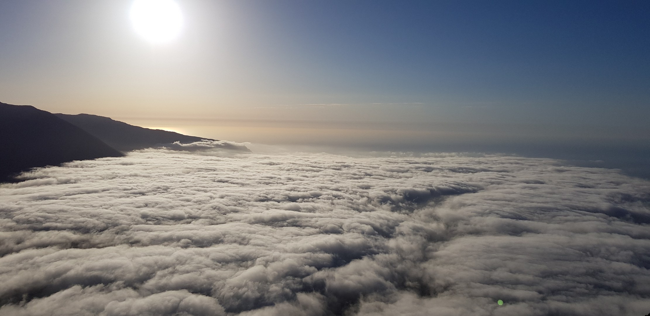 Wolkenmeer am Mirador de Jinema