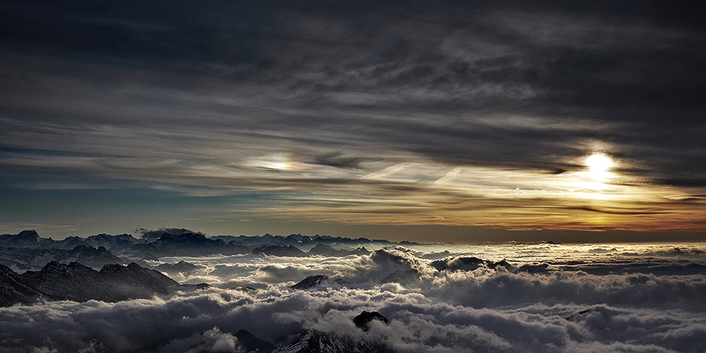 Wolkenmeer am Säntis (CH) 2