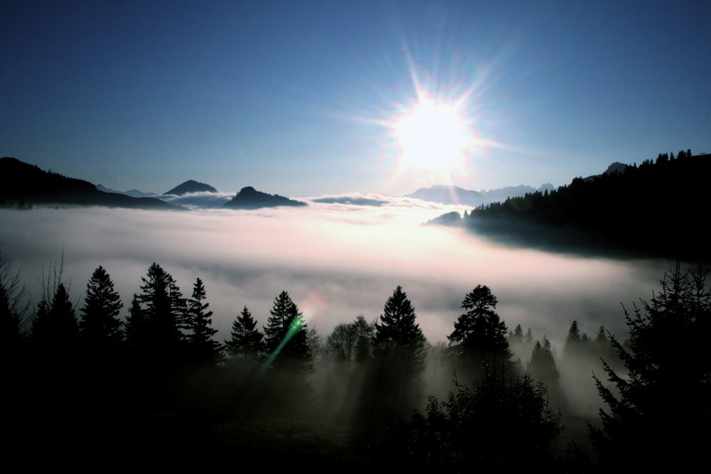 Wolkenmeer von Paul Kappler