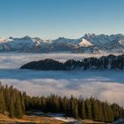 Wolkenmeer im Herbst