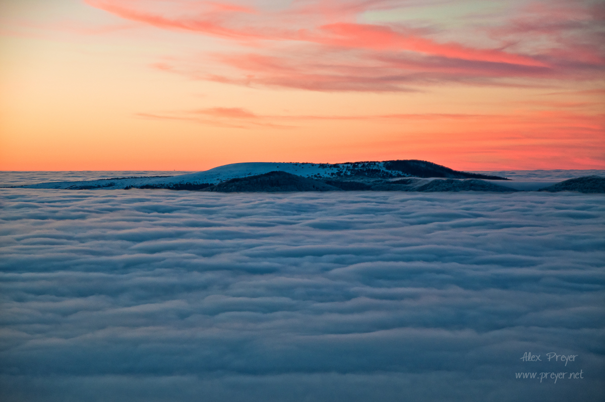 Wolkenmeer in der Rhön