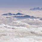 Wolkenmeer mit Aussicht