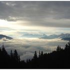 Wolkenmeer über Bruneck