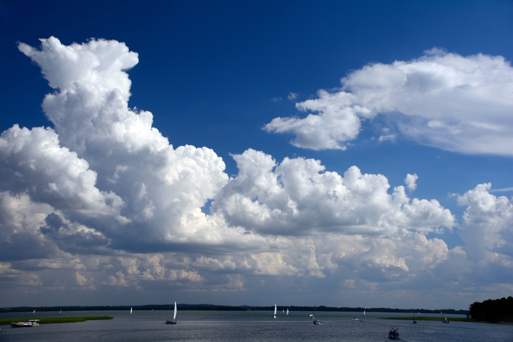 Wolkenmeer über dem Mauersee