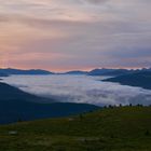 Wolkenmeer über dem Pustertal