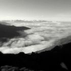 Wolkenmeer über dem Vinschgau