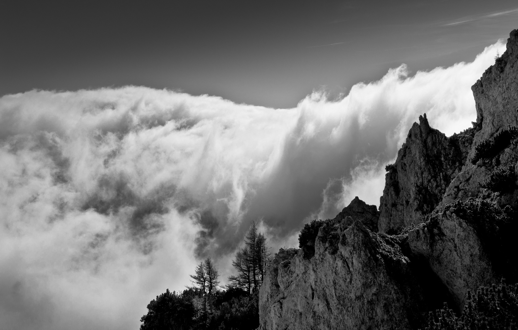 Wolkenmeerbrandung