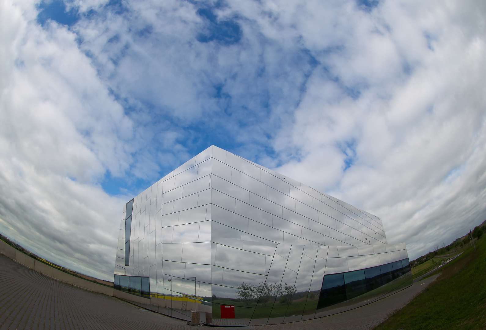 Wolkenpalast,  fisheye 