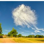 Wolkenpanorama über dem Südpark