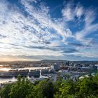 Wolkenpanorama über Oslo