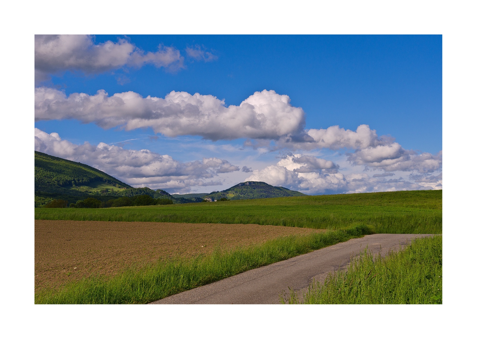 Wolkenparade...