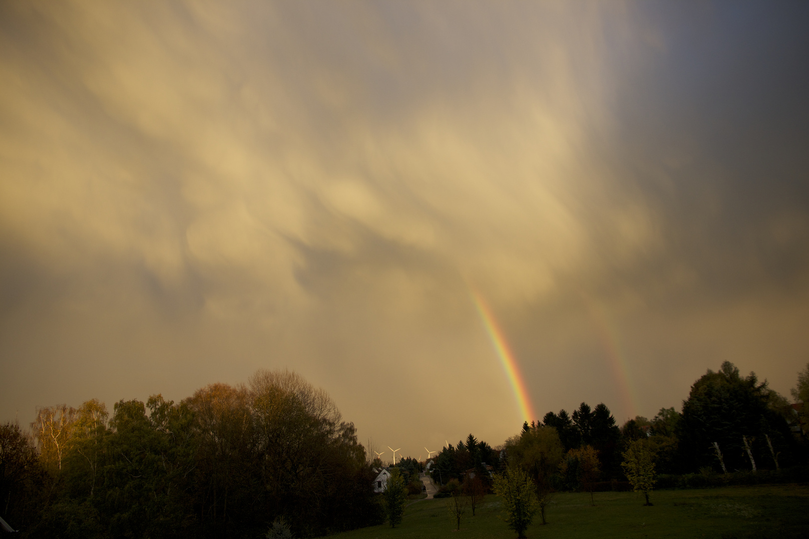 Wolkenregenbogenspiel