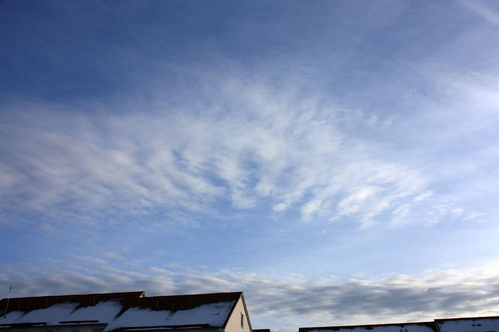 Wolkenschäfchenherde