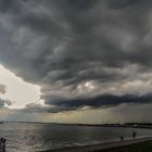 Wolkenschauspiel an der Nordsee