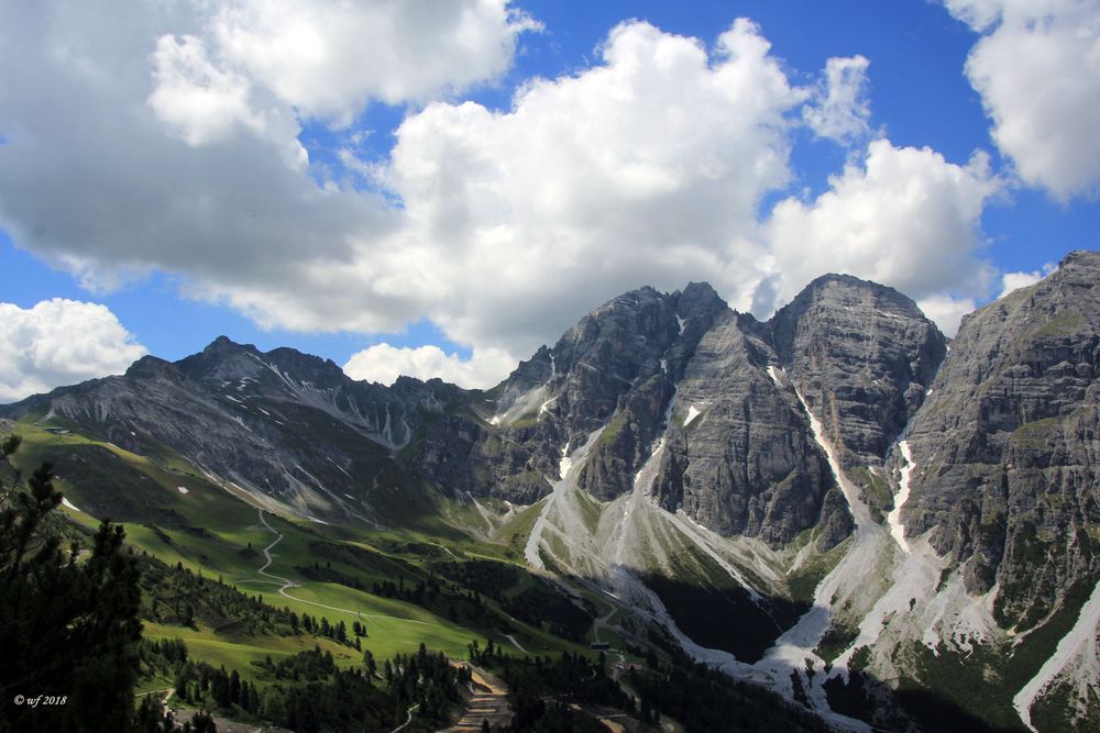 Wolkenschauspiel auf dem Schlick