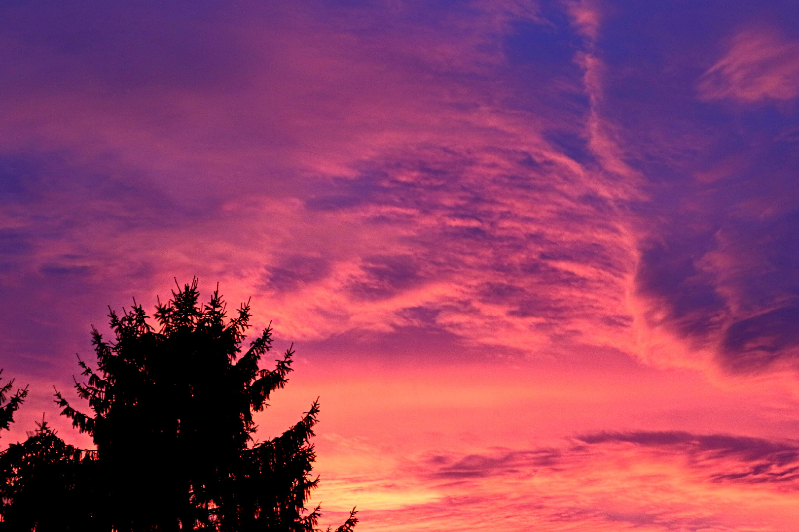 Wolkenschauspiel in Eddersheim