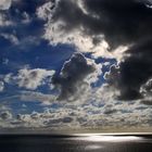 Wolkenschauspiel über der Nordsee