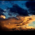 Wolkenschlacht. Und der Sieg der Dämmerung