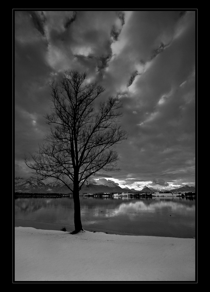 Wolkenschleier am Himmel