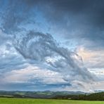 WolkenSkulptur - Auflösungsphase einer walzenartigen Turbulenz