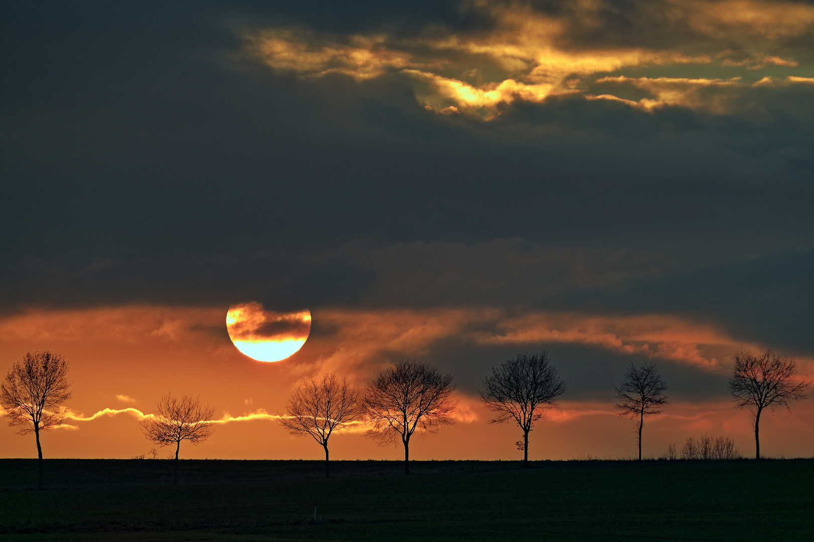 Wolkensonne