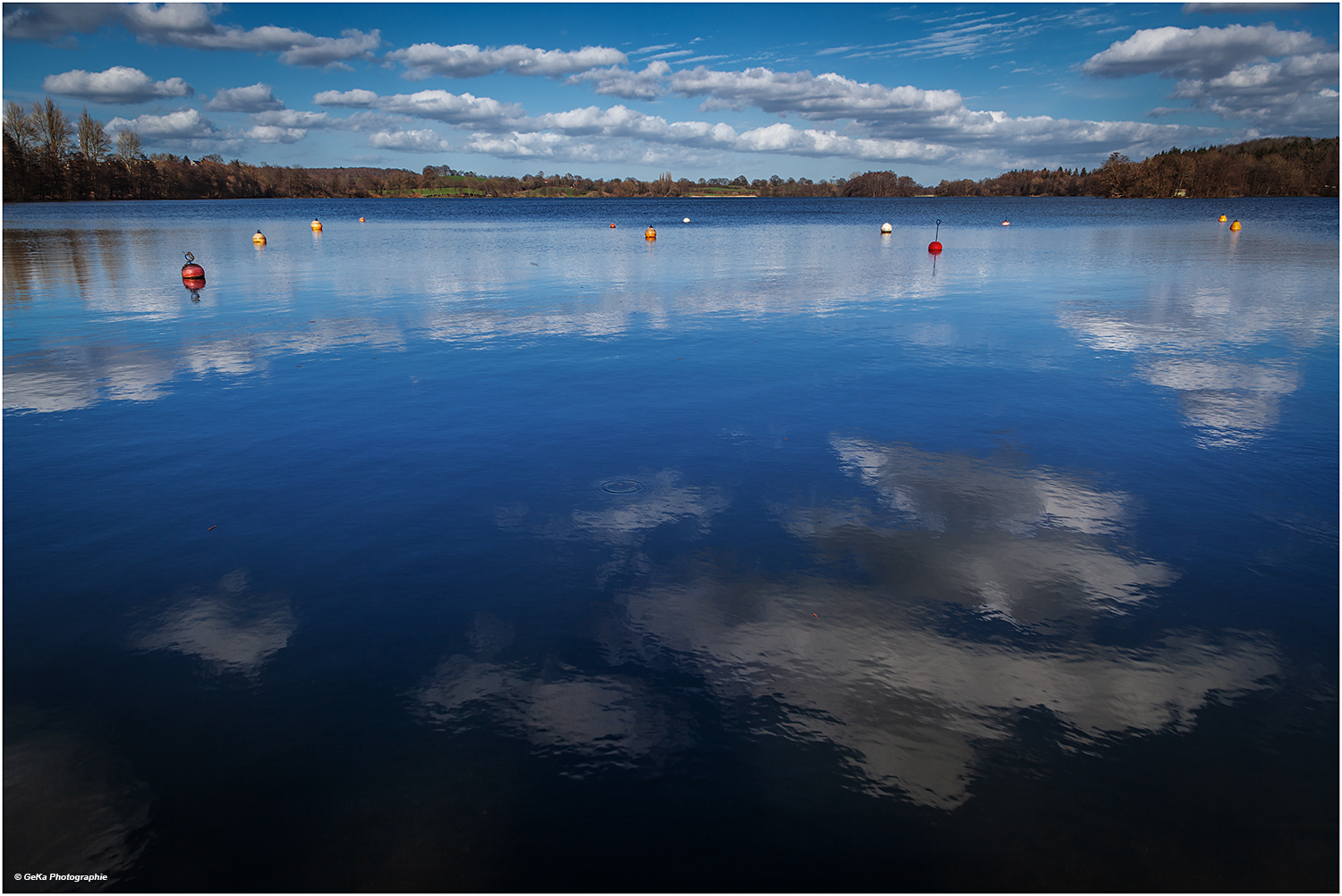 Wolkenspiegel am Schöhsee