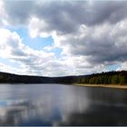 Wolkenspiegel an der Talsperre Cranzahl