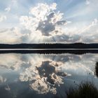 Wolkenspiegelung