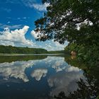 Wolkenspiegelung