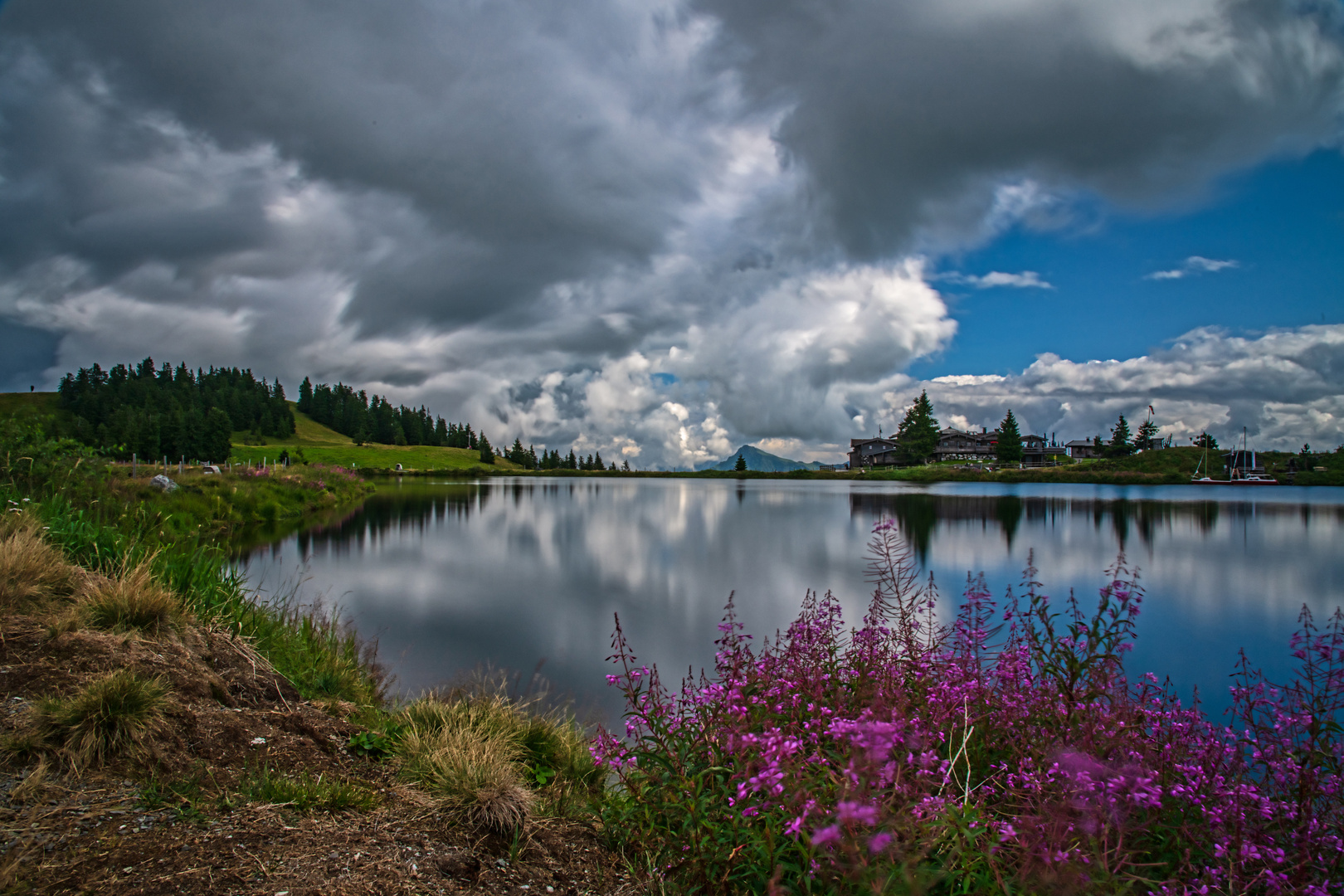 Wolkenspiegelung 