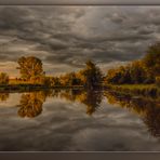 Wolkenspiegelung