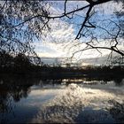 Wolkenspiegelung