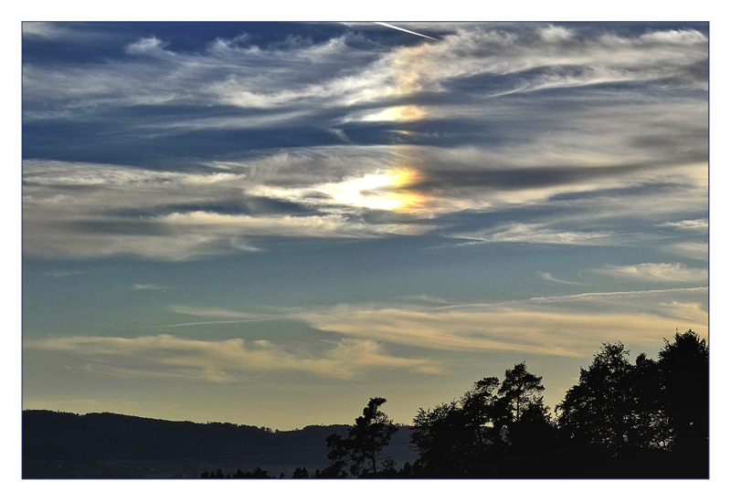 Wolkenspiegelung