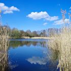 Wolkenspiegelung