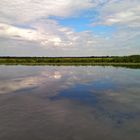 Wolkenspiegelung