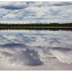 Wolkenspiegelung