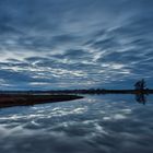 Wolkenspiegelung