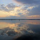 Wolkenspiegelung am Chiemsee